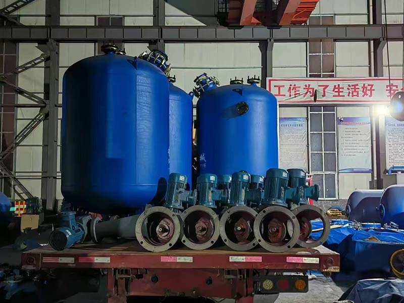 F12500L type glass lined chemical storage tank