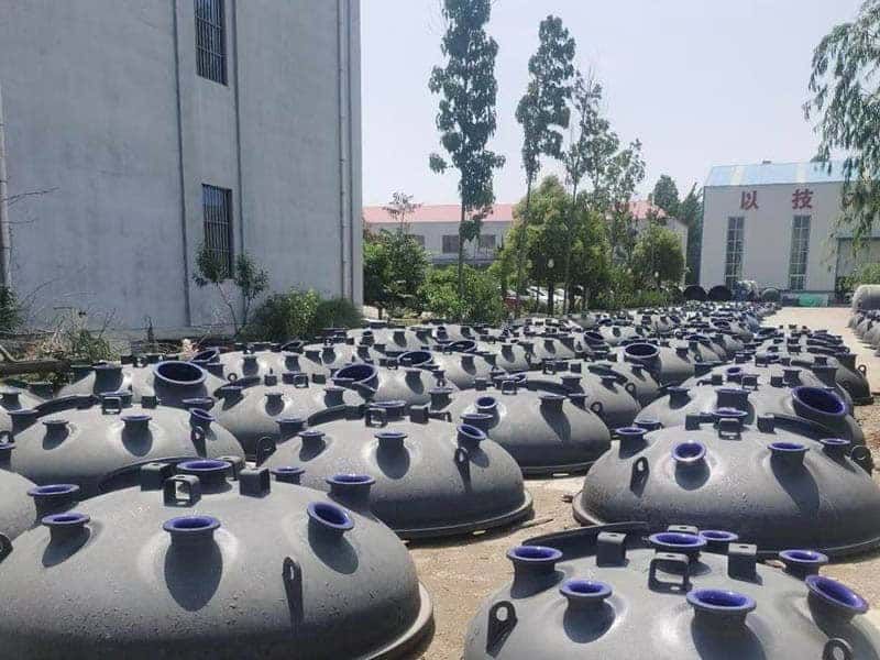 W3000L Type glass lined pharmaceutical process storage tank