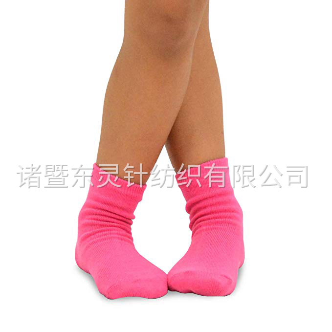東靈 女童棉質基本款船襪，6 雙裝
