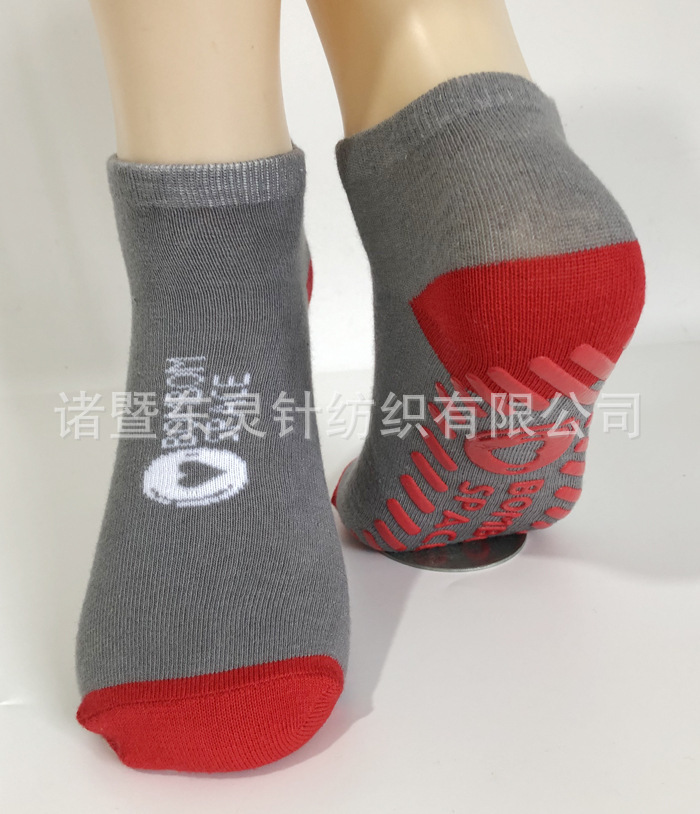 蹦床運(yùn)動(dòng)襪親子瑜伽襪按摩硅膠防滑襪