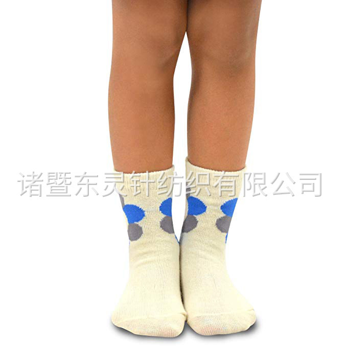 東靈 女童棉質(zhì)基本款船襪，6 雙裝