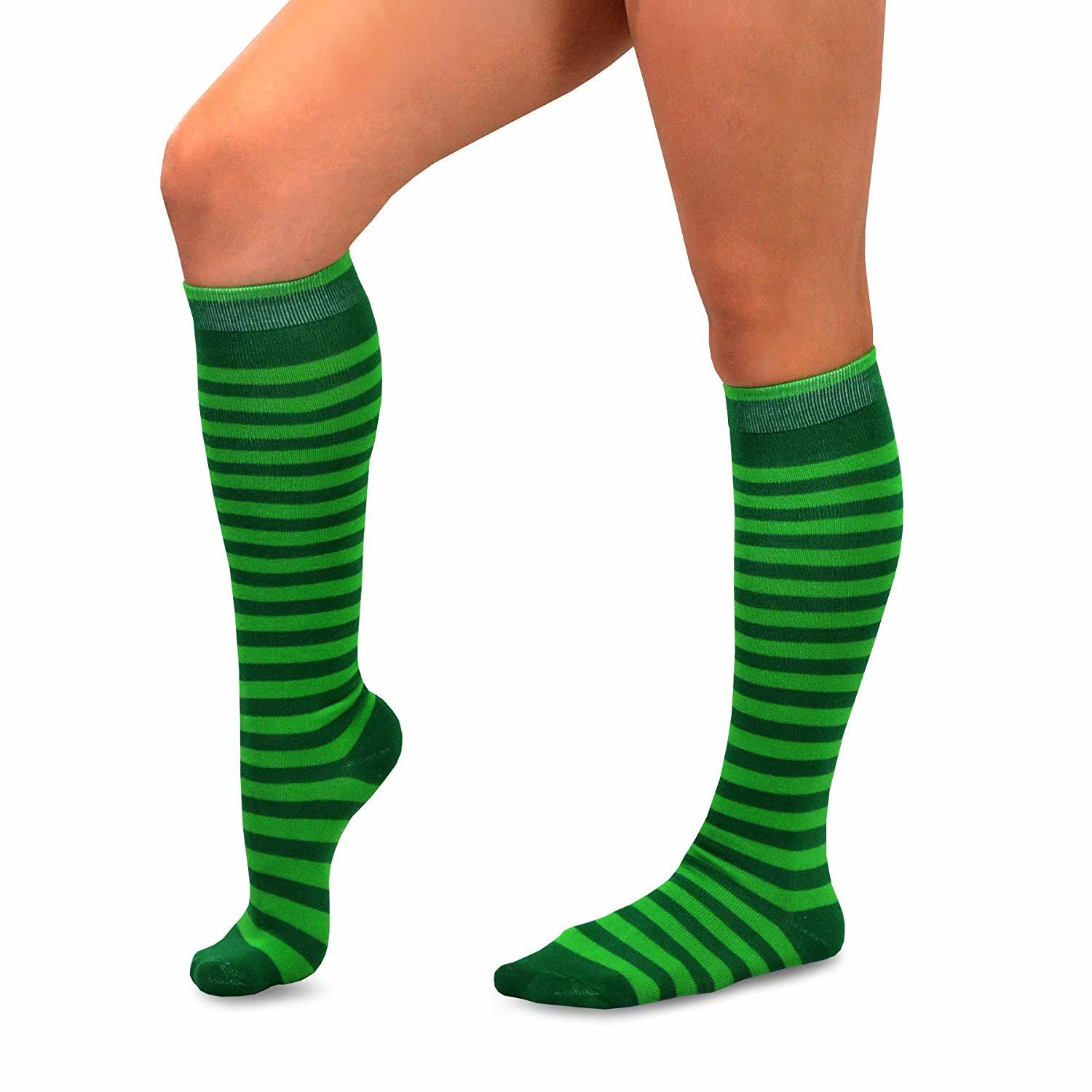 東靈 St. Patricks Day 棉質(zhì)及膝襪 3 雙裝