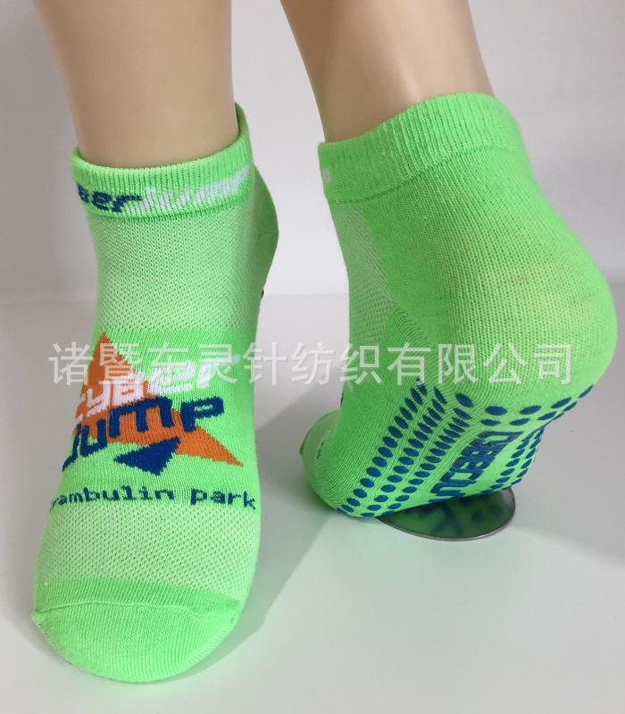 蹦床運(yùn)動襪親子瑜伽襪按摩硅膠防滑襪