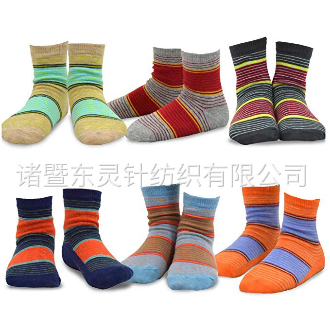 東靈 男童棉質(zhì)趣味短襪 12 雙裝