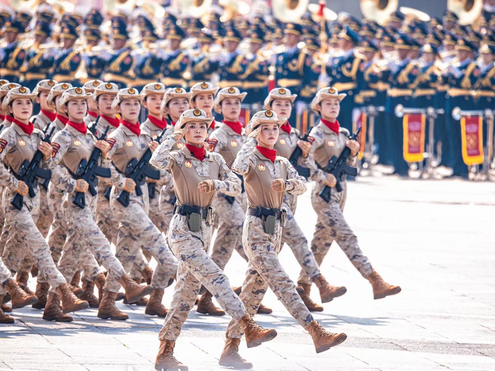 Remember history, celebrate peace — Cangzhou Jinqu Automotive Parts Co., Ltd. watches the live broadcast of the military parade