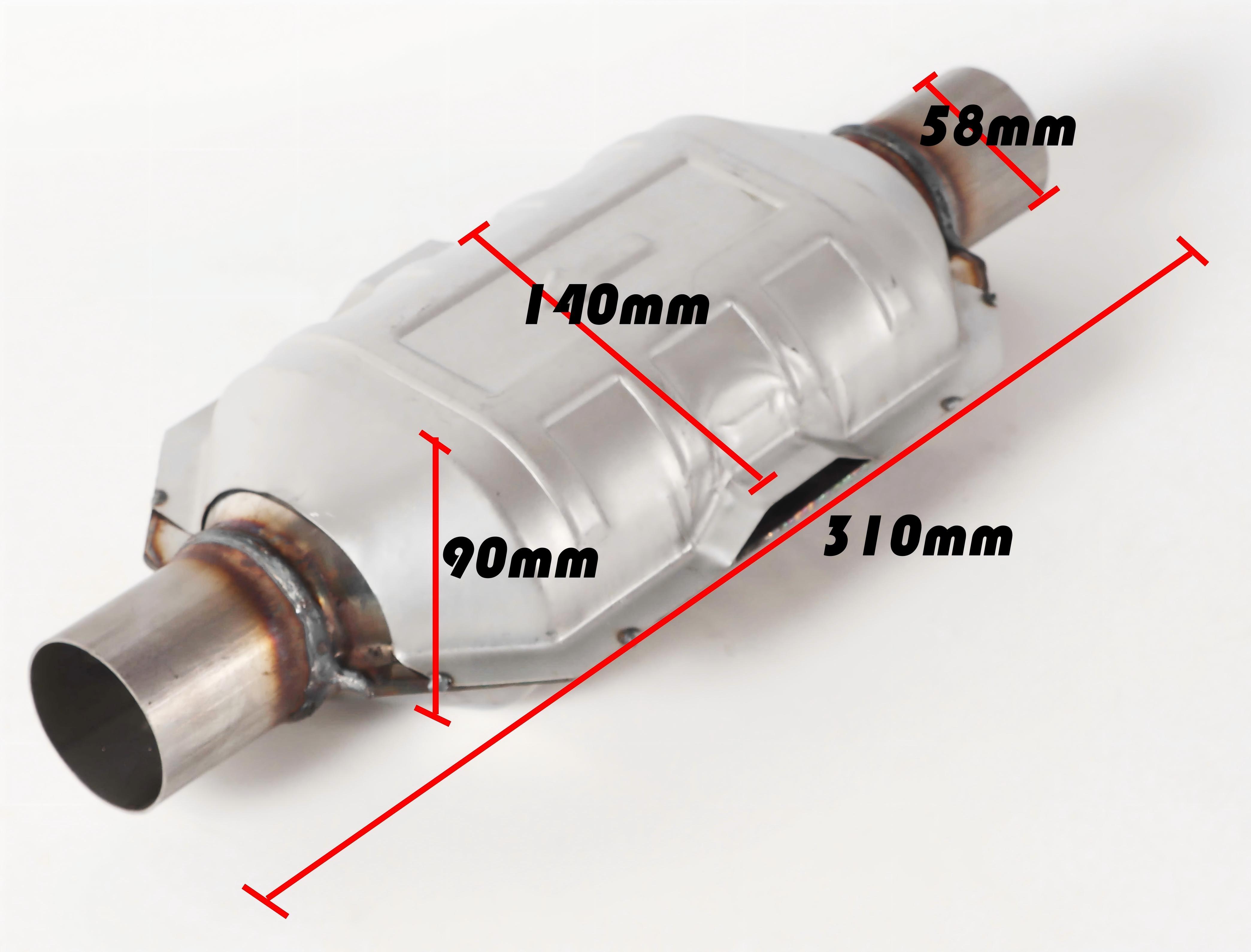 Catalytic converter 120*80*100