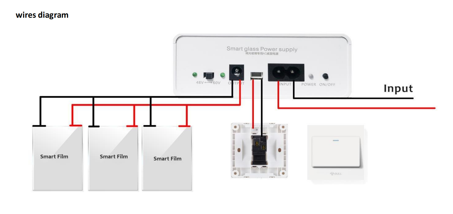SMARTFILM SMARTGLASS Super light portable transformer