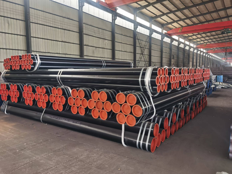 Hot rolled fluid pipe