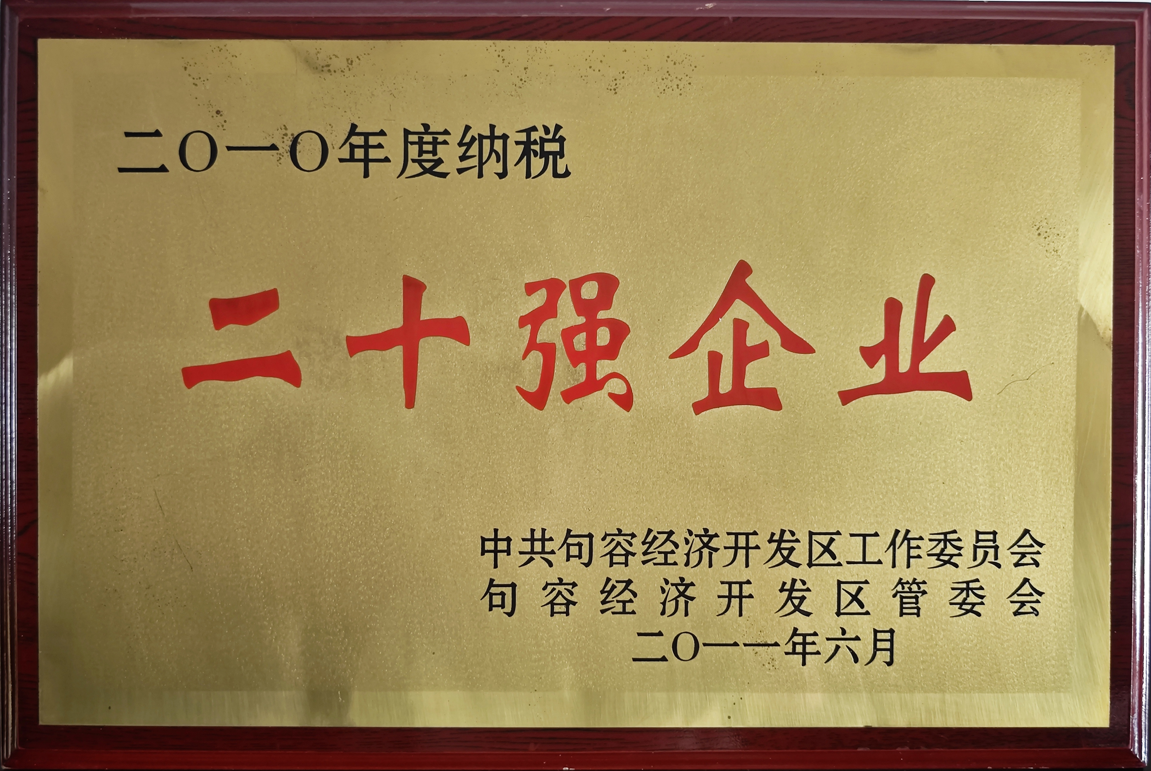 二十強企業(yè)2010