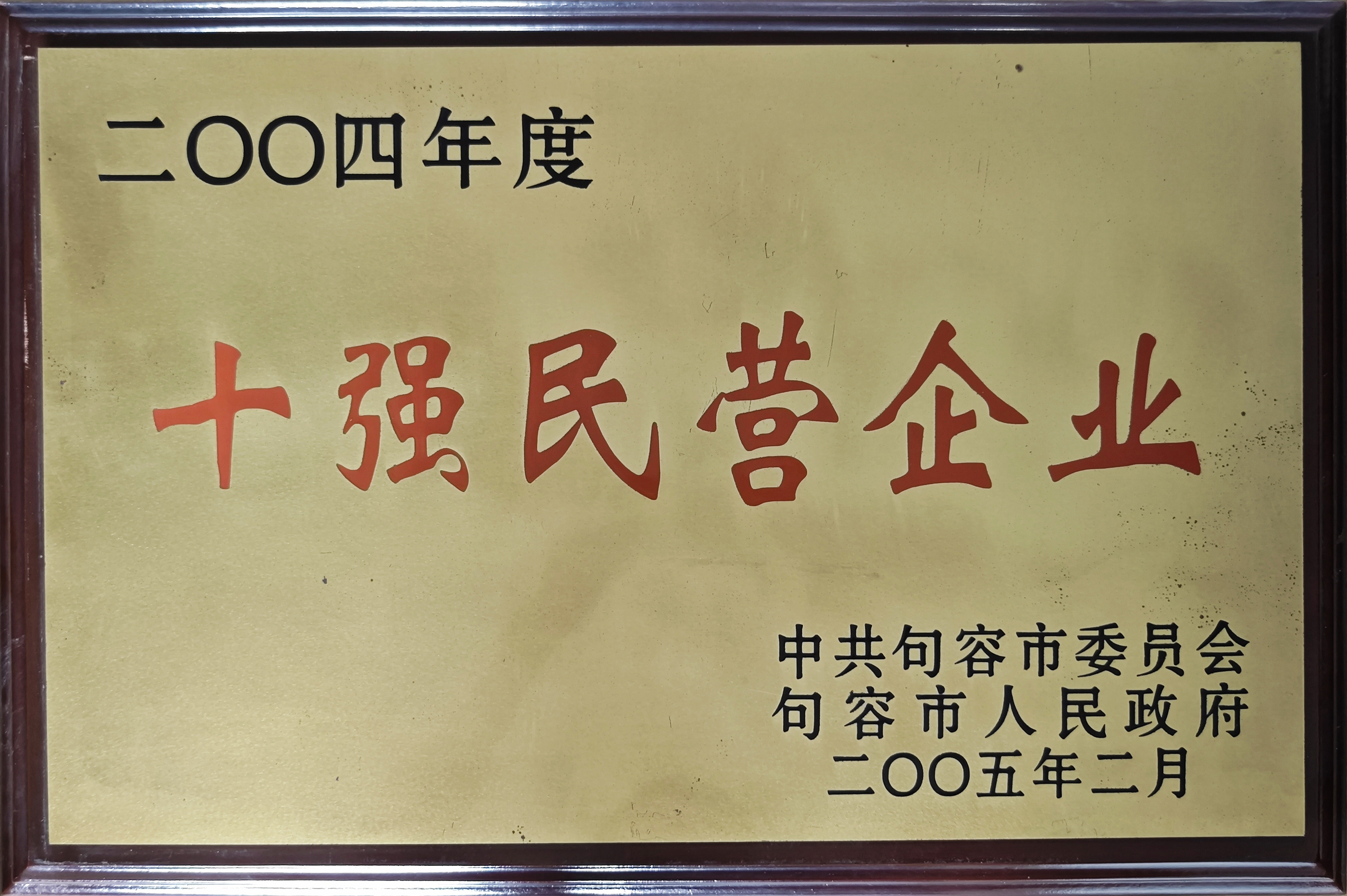 十强民营企业2004 十强民营企业2004