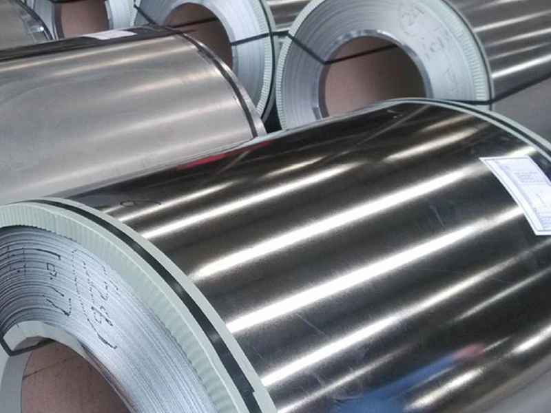 Single and double-sided galvanized steel sheets