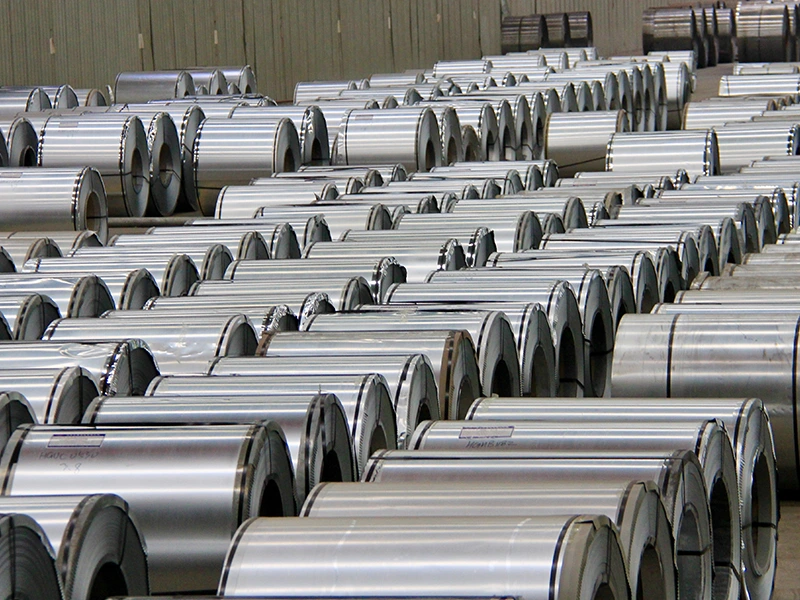 Double-sided galvanized steel sheet