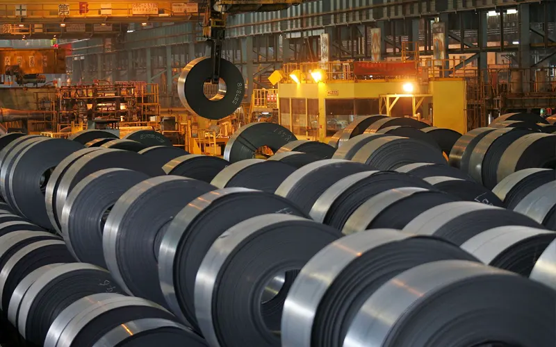 Cold rolled thin steel plate production line