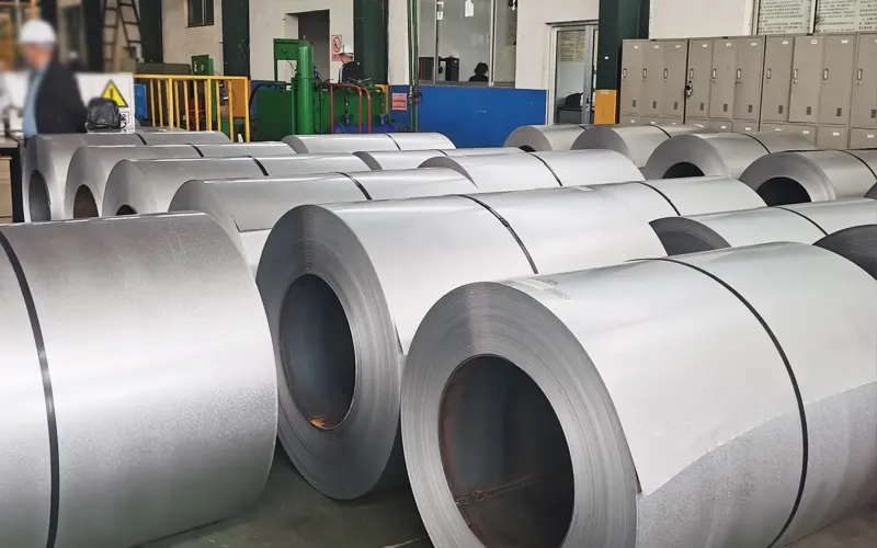 Hot-dip galvanized steel strip galvanizing method