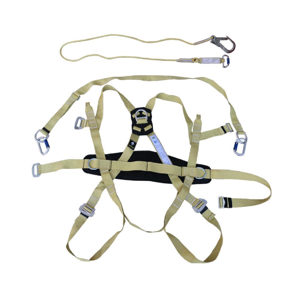 Fire-retardant safety belt