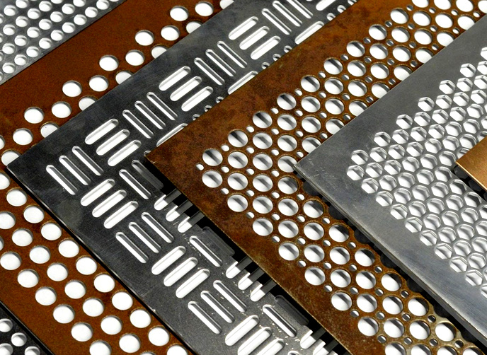 Metal punched mesh