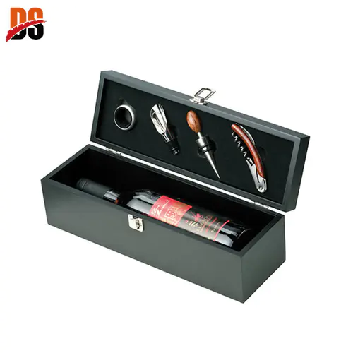 Making a Statement with a Bold Wood Wine Display Box