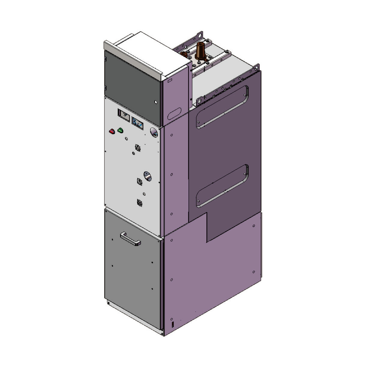40.5kV SF6绝缘充气式环网柜(经济型)
