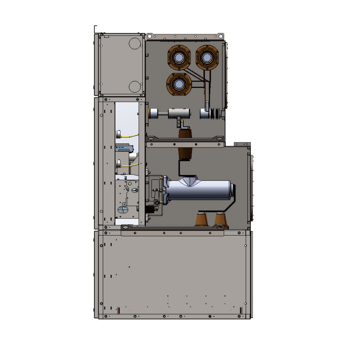 40,5 kV SF6-isolerad gasisolerad switchgear (standardtyp) 40,5 kV SF6-isolerad gasisolerad switchgear (standardtyp)