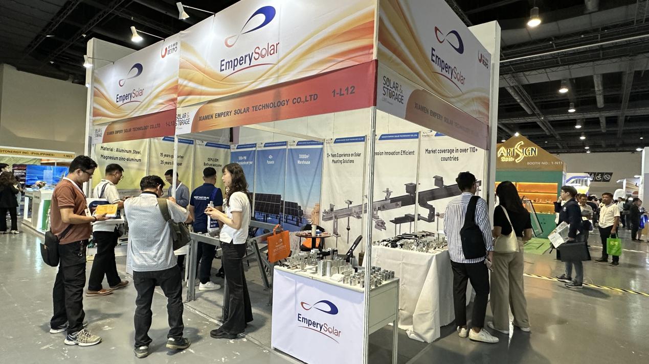 Emperysolar Achieves Success at the Philippine Solar Expo 2025