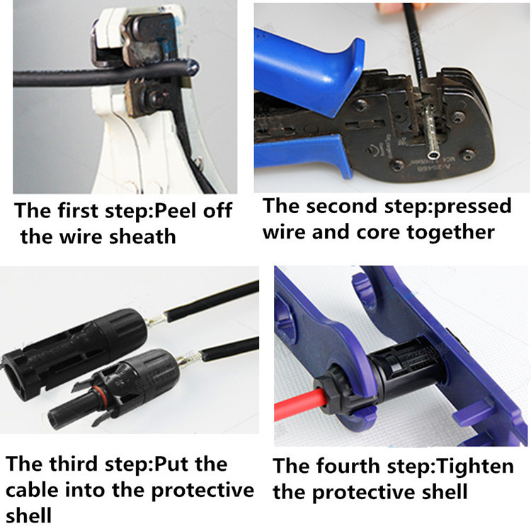 Conector de cable solar