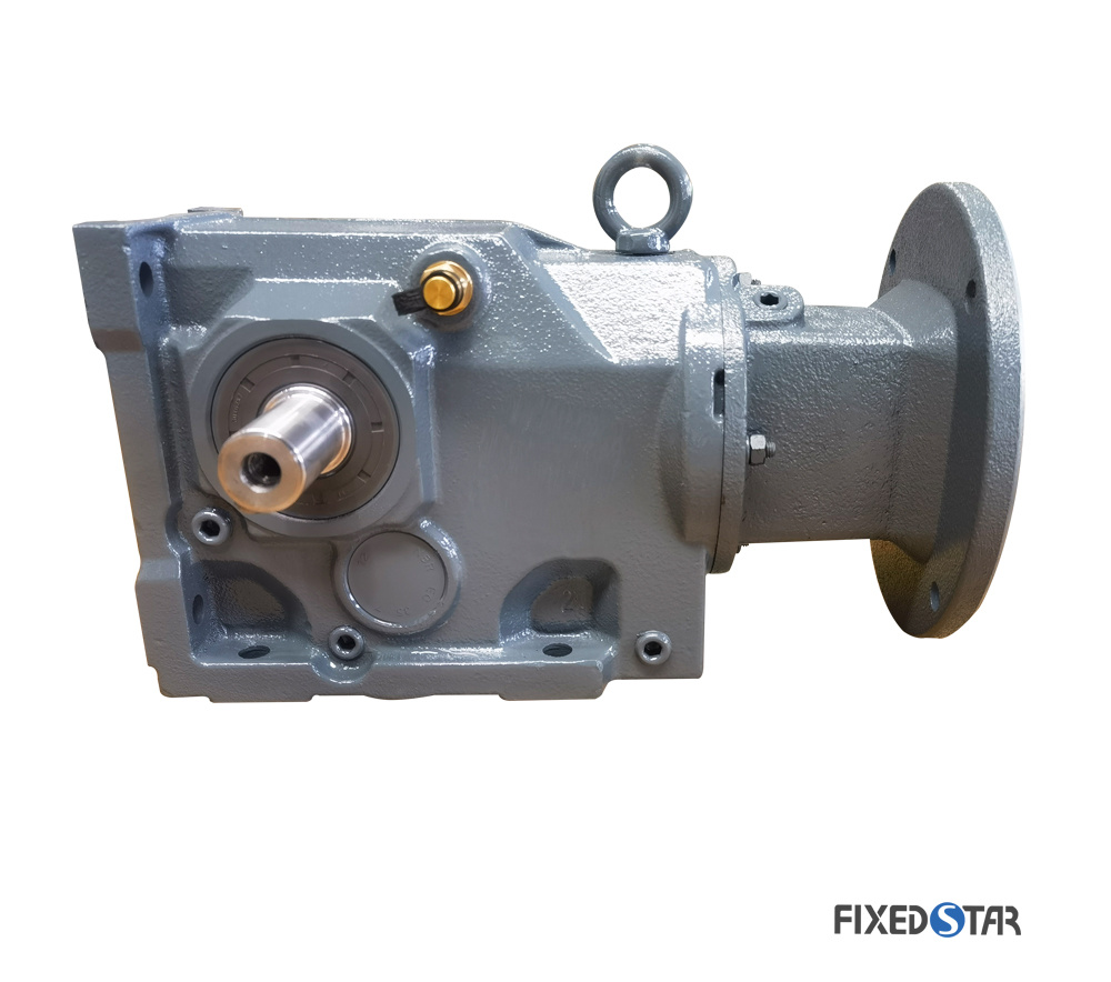 FK Helical Bevel Gearbox with Nema C-face Adaptor