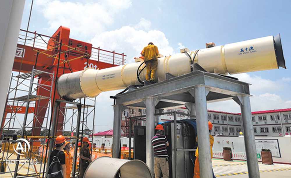 Shanghai natural gas pipeline project