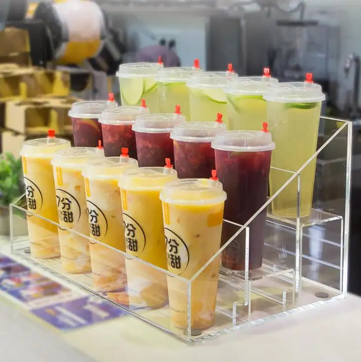 饮料奶茶展示架