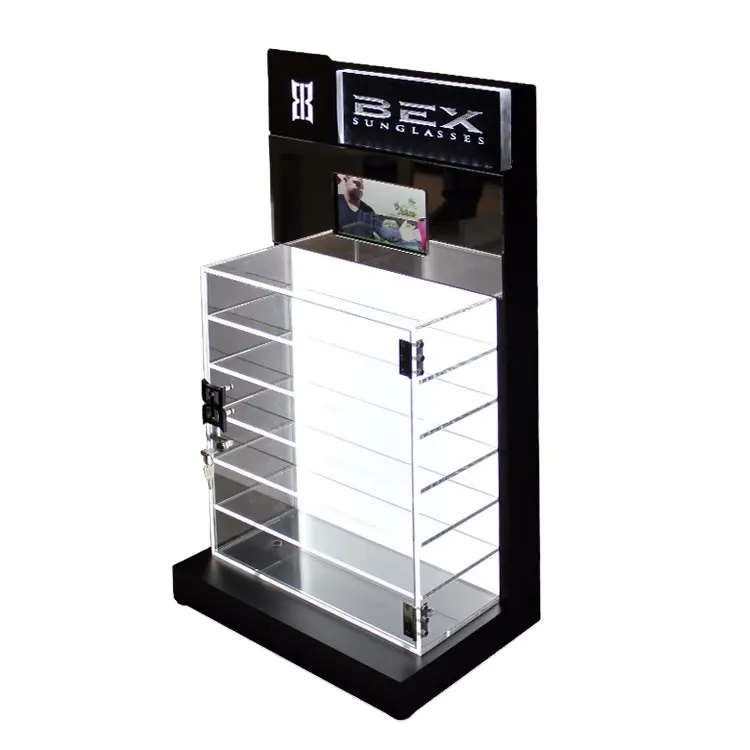 亚克力化妆品零售展柜
