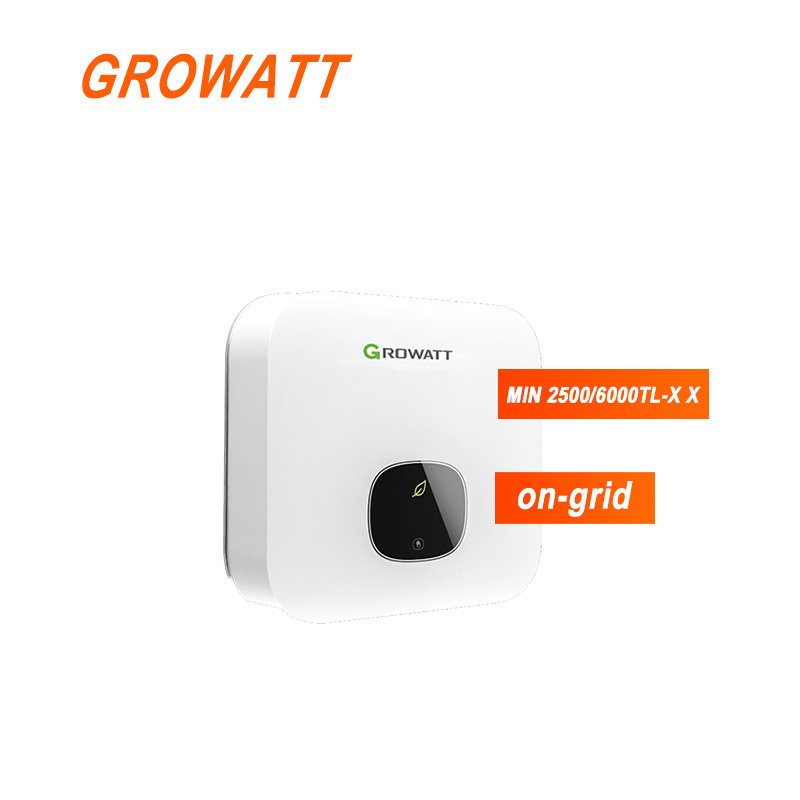 2.5-6KW On Grid Solar Inverter Growatt MIN 2500/6000TL-XX