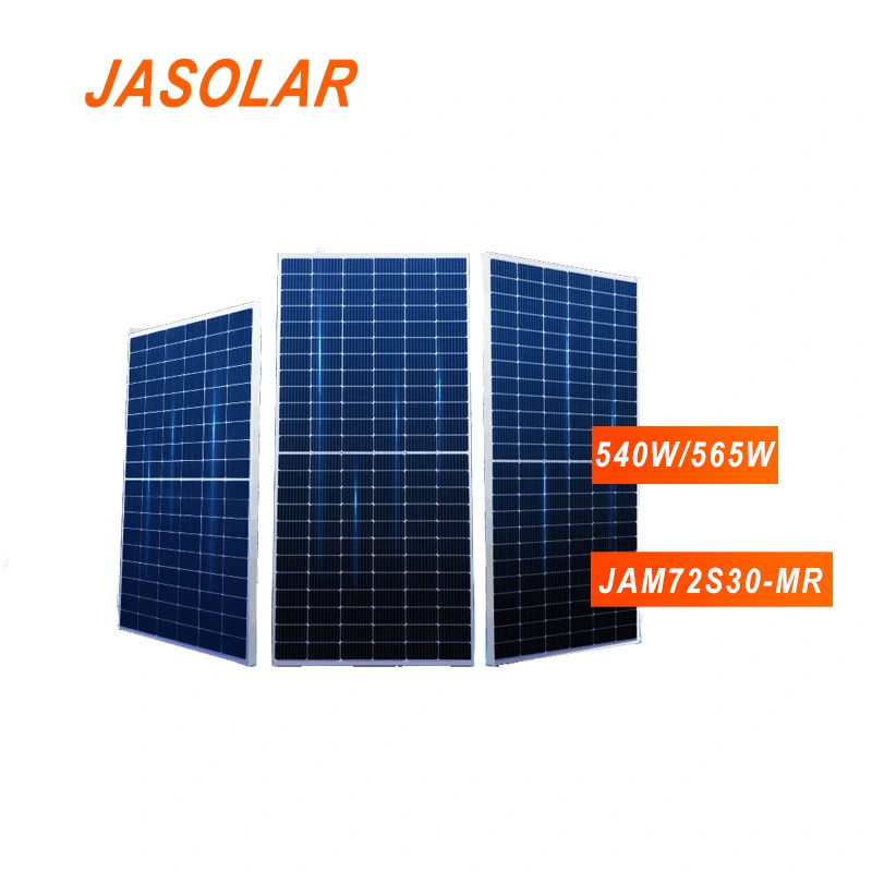 Half Cell Mono Crystal 545W 550W 555W JA Solar JAM72S30 530-555/MR Solar Module Panel