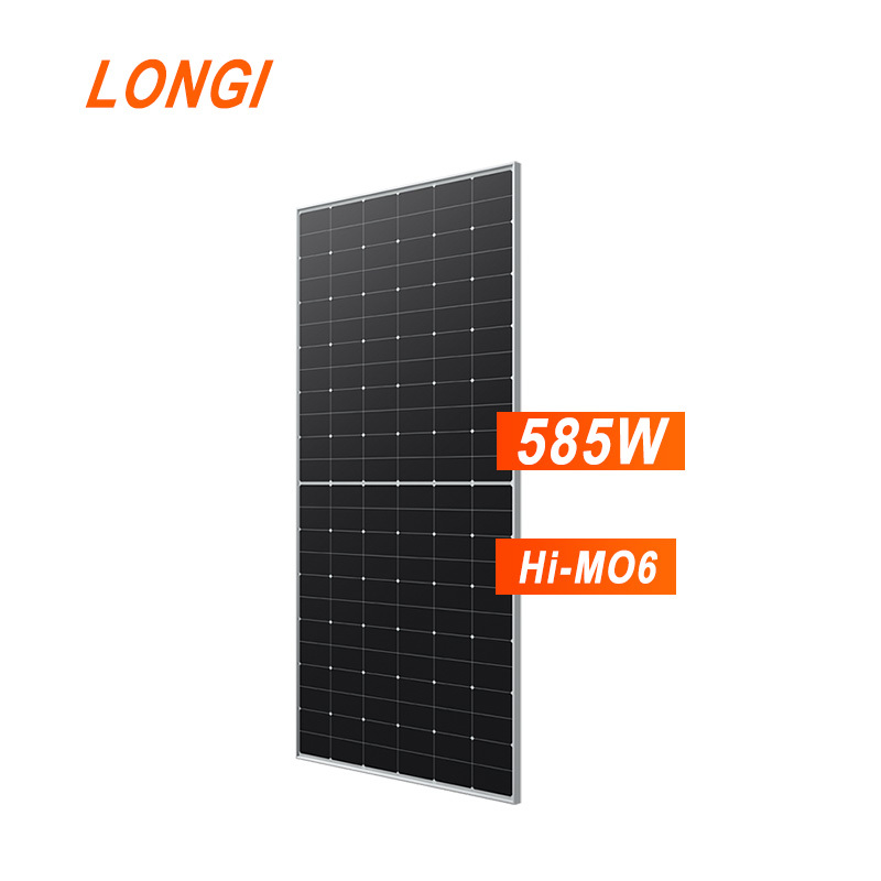 585W Photovoltaic Modules Solar Panels LONGI Hi-MO6