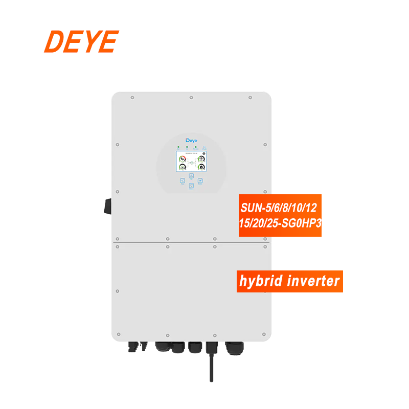Three Phase Hybrid Inverter SUN-5 6 8 10 12 15 20 25-SG0HP3