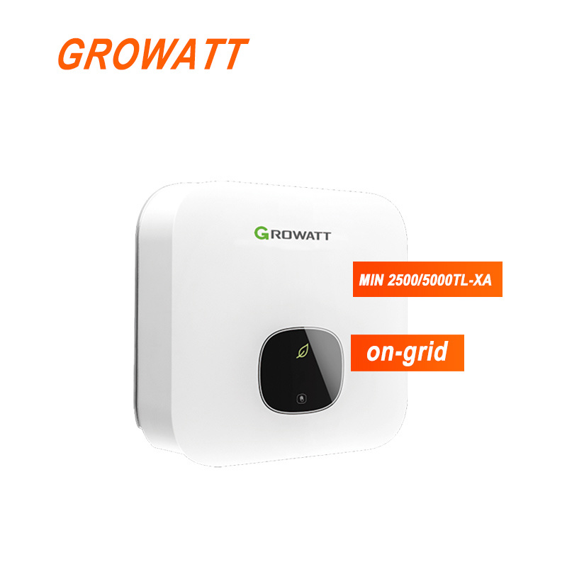2.5-5KW On Grid Inverter Growatt MIN 2500/5000TL-XA