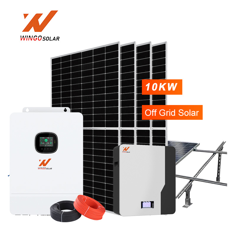 Off Grid Solar Power System for Home Solution 10KW