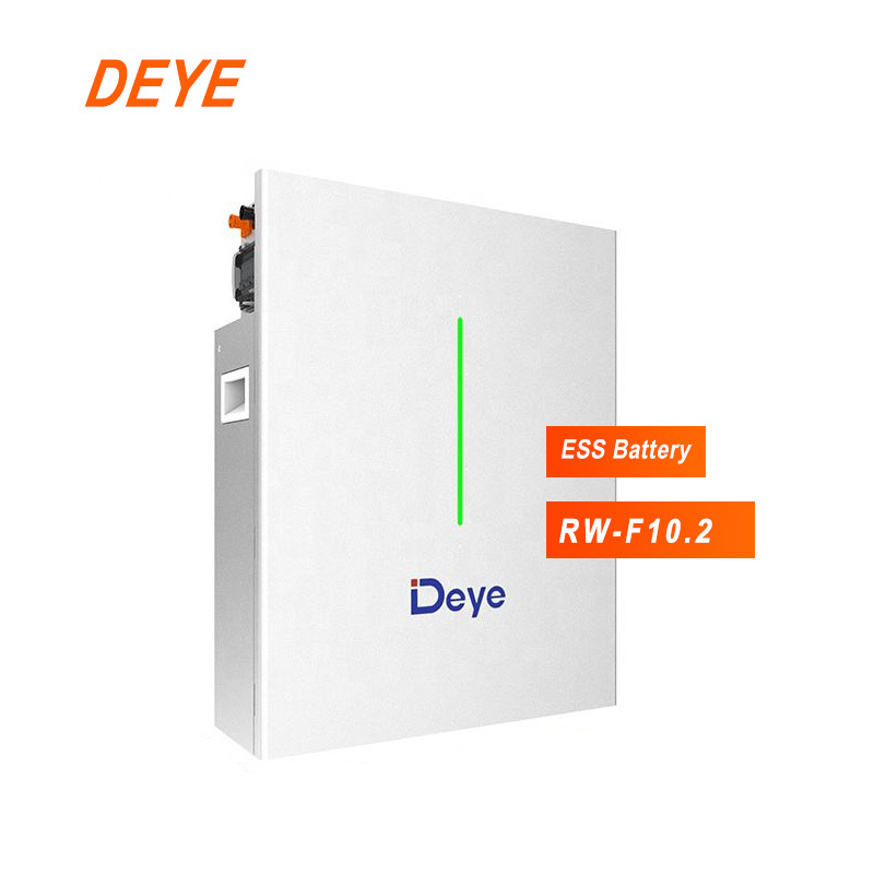 Deye ESS RW-F10.2 Wall Mounted Solar Lifepo4 Battery Storage Case Deep Cycle Lithium Batteries
