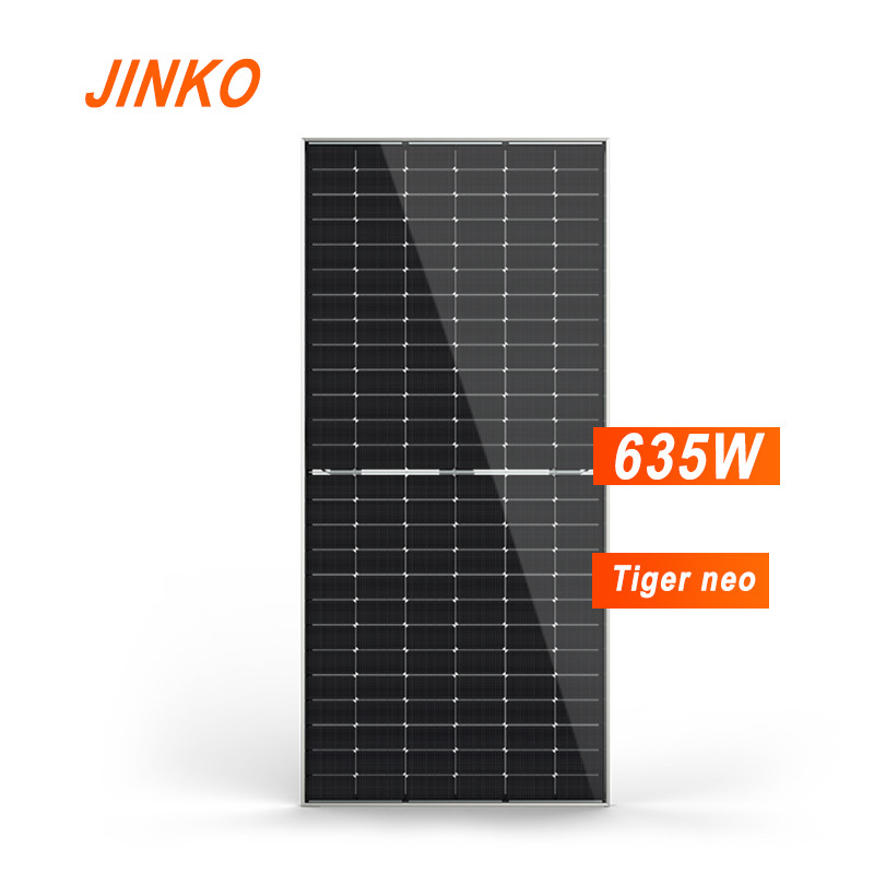 Ultra High Power Generation Solar Panels JINKO 635W Tiger neo
