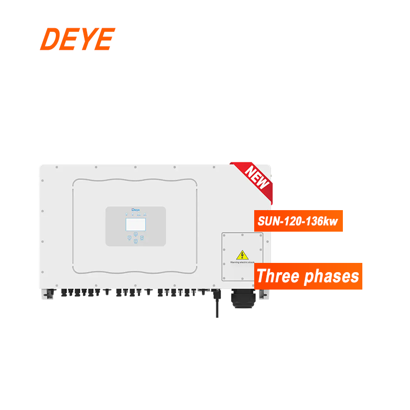 Deye On Grid Inverter Three Phase 120-136KW