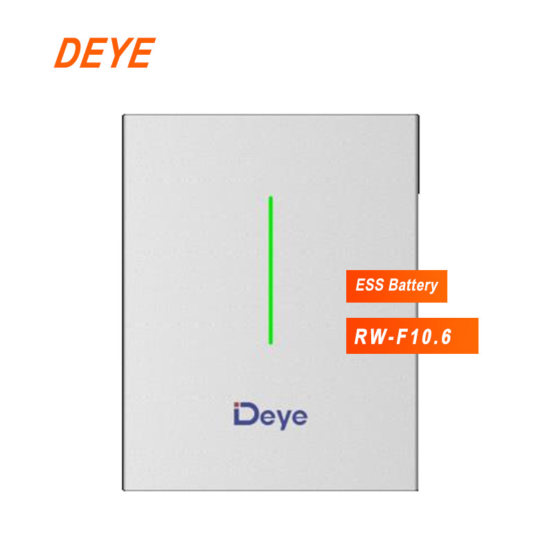 Deye ESS RW-F10.6 208ah Best Home Solar Lifepo4 Lithium Storage Battery