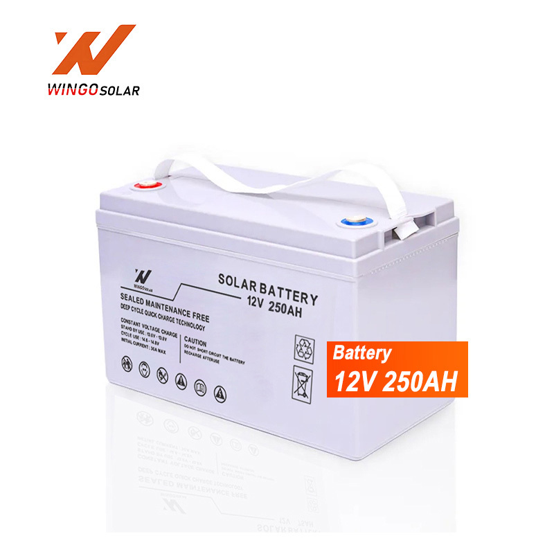 12v 250AH Energy Storage Lead-acid Battery