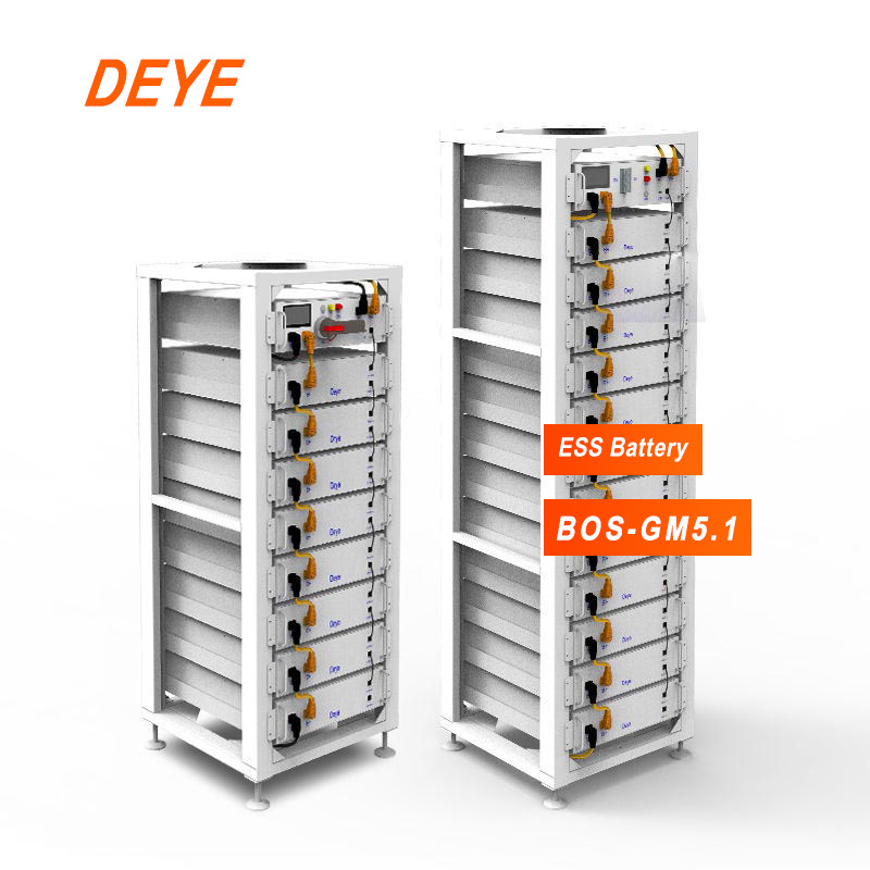 Deye BOS-GM5.1 High Voltage ESS LiFePO4 Battery Pack Container 30kWh 50Kwh 100KW 200KW deye battery Battery with BMS