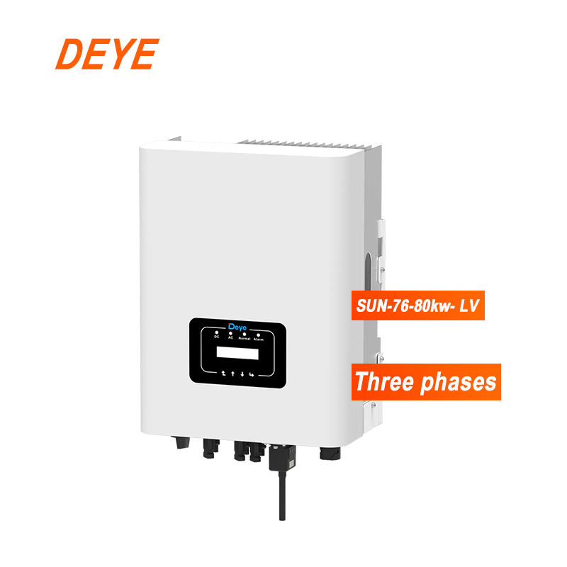 Deye On Grid Solar Inverter Three Phase 76-80KW
