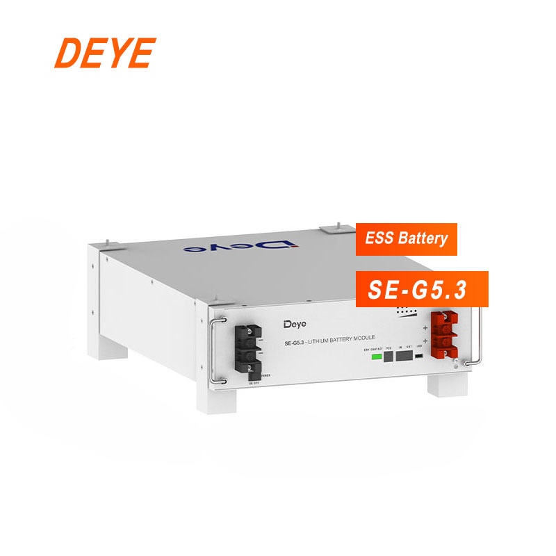 Deye ESS SE-G5.3 Best Lithium Ion Batteries Lifepo4 Solar Storage Battery Compatible with Deye Inverter