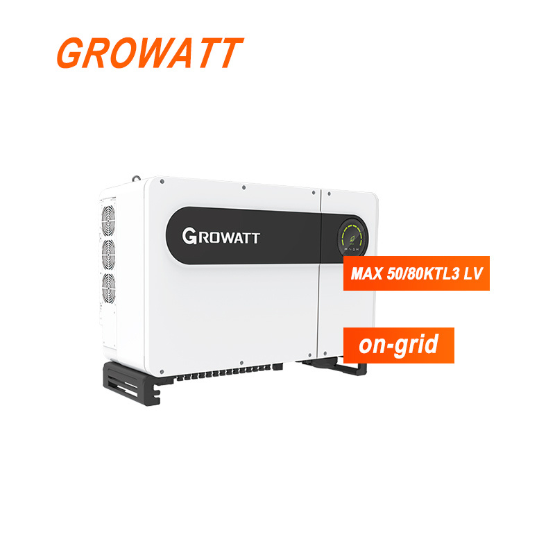 50-80KW Three Phase On Grid Solar Inverter Growatt MAX 50/80KTL3 LV