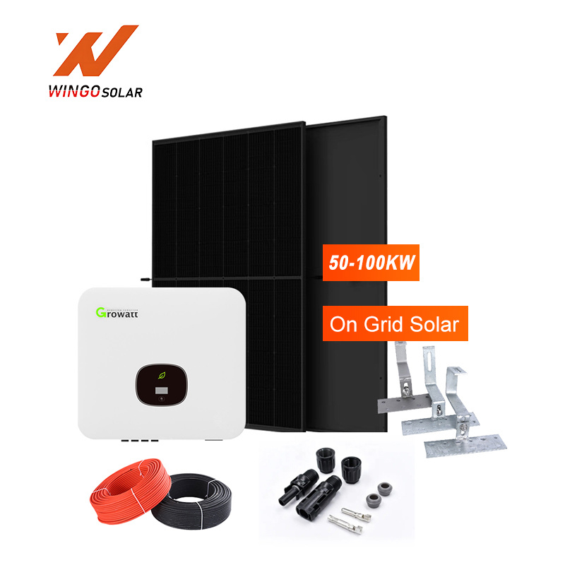 On Grid Solar System for Home Solution 50KW