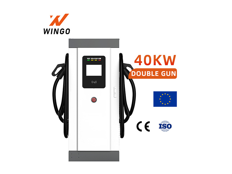 Electric Vehicles 40KW DC Charging Piles with Dual Guns