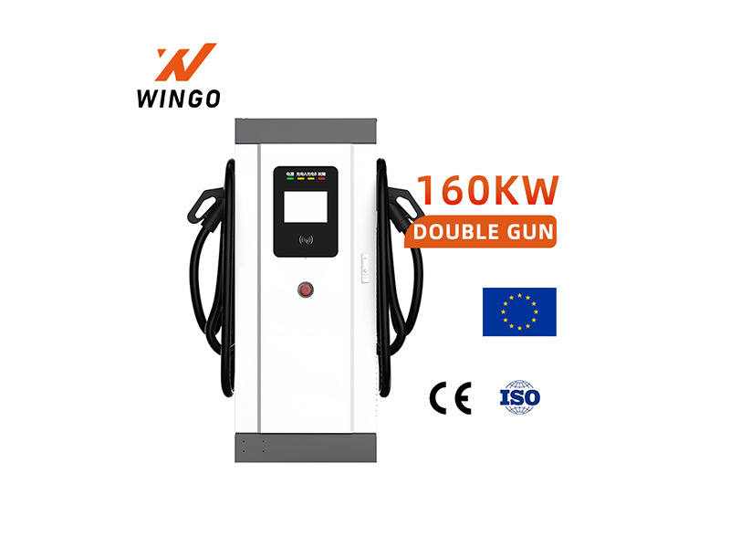 160kw Double Guns DC Charging Piles for Electric Vehicles