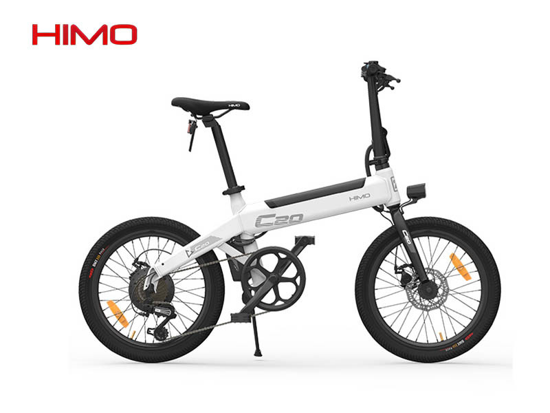 80 km Range Electric Bicycles HIMO C20 with Retractable Handlebars