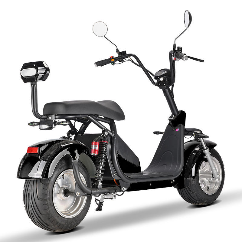 US warehouse electric backrest mobility electric bike scooter all terrain citycoco motor 10inch tires harley  HJ-CP5.1-A 