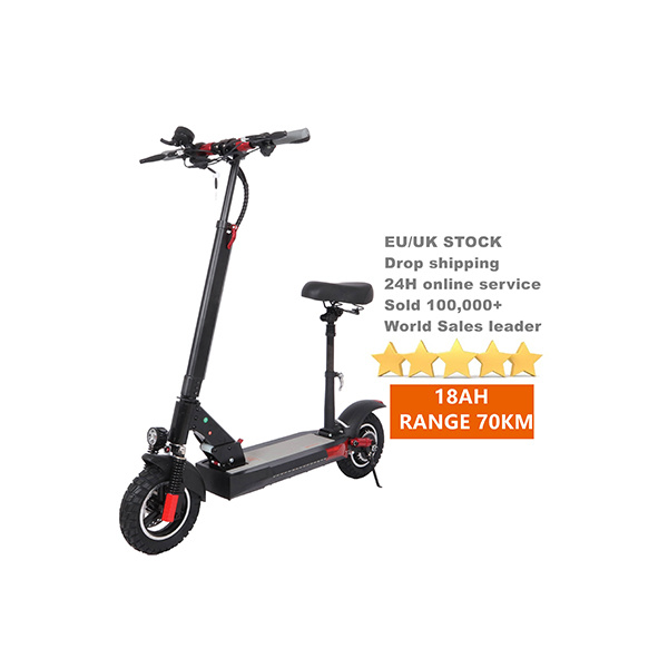 KUGOO KIRIN M4 10" Off-road Tires 500W Motor Folding Electric Scooter with seat  HJ-M4